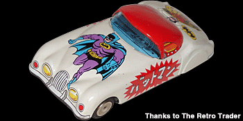 Batmobile Tin Toy